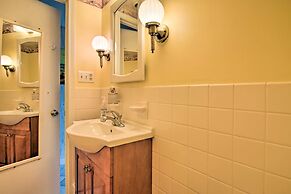 Deck w/ Canal Access: Ocean City Townhome