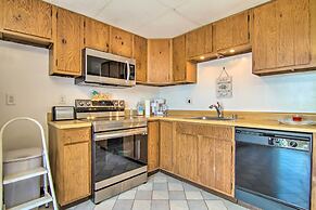 Deck w/ Canal Access: Ocean City Townhome