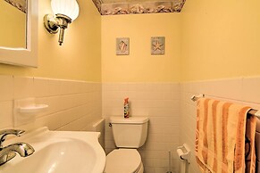 Deck w/ Canal Access: Ocean City Townhome