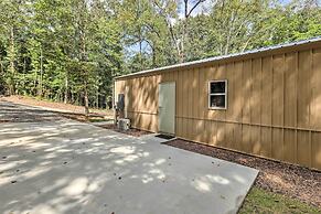 Tallassee Cabin w/ Forest Views Near Creek!