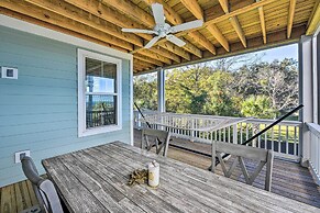 3 Decks & Water Views: Breezy Home in Hilton Head