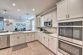 3 Decks & Water Views: Breezy Home in Hilton Head