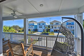 3 Decks & Water Views: Breezy Home in Hilton Head
