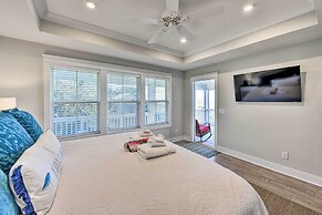 3 Decks & Water Views: Breezy Home in Hilton Head