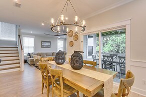 3 Decks & Water Views: Breezy Home in Hilton Head