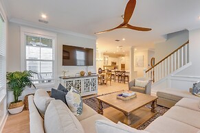3 Decks & Water Views: Breezy Home in Hilton Head