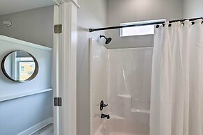 Walk to Beach: Chic Crystal Beach Escape w/ Deck!