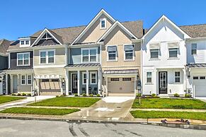 Porch + Pool Access: Millville Townhome!