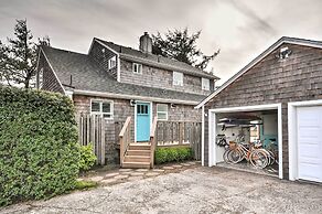 Waterfront Seaside Beach Home w/ Views & Hot Tub!