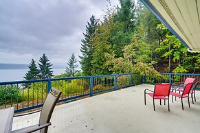 Tahuya Cabin: Hood Canal + Olympic Mountain Views!