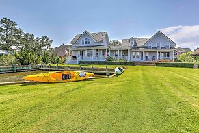 Historic Manteo House on Roanoke Sound w/ Dock!