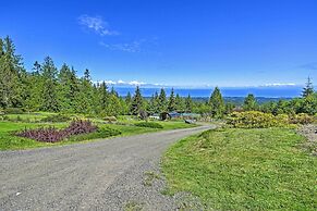 Picturesque Port Angeles Cabin w/ Fire Pit!