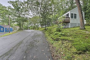 Idyllic Edgecomb Forest Studio w/ Deck & Balcony!