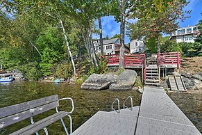 Inviting Lakefront Home: Seasonal Boat Dock!