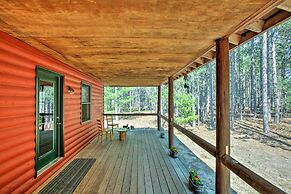 Private South Boardman Cabin on 10 Forest Acres!