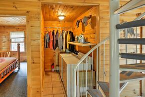 Private South Boardman Cabin on 10 Forest Acres!