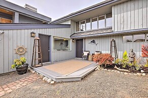 Oceanfront Ferndale Oasis w/ Fire Pit, Grill!