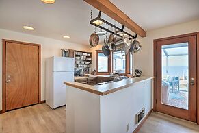 Oceanfront Ferndale Oasis w/ Fire Pit, Grill!