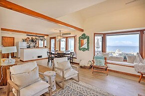 Oceanfront Ferndale Oasis w/ Fire Pit, Grill!