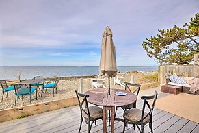 Oceanfront Ferndale Oasis w/ Fire Pit, Grill!