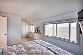 Oceanfront Ferndale Oasis w/ Fire Pit, Grill!