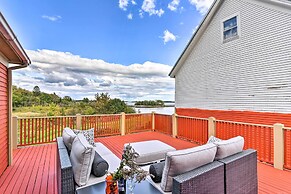 Oceanfront Milbridge Getaway w/ Deck & Views!