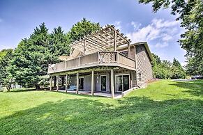 Scenic Smith Mountain Lake Getaway w/ Deck + Dock!