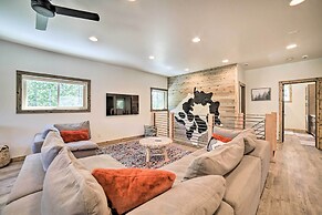 Contemporary Cabin w/ Game Room & Fire Pit