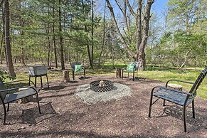 Sawyer Retreat w/ Fire Pit < 2 Mi to Beaches!