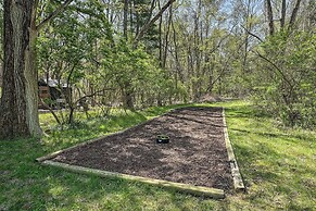 Sawyer Retreat w/ Fire Pit < 2 Mi to Beaches!