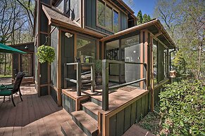 Sawyer Retreat w/ Fire Pit < 2 Mi to Beaches!