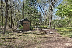 Sawyer Retreat w/ Fire Pit < 2 Mi to Beaches!