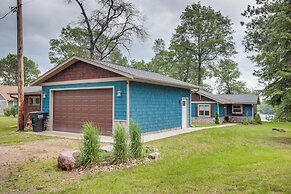 Tranquil Lakefront Cabin: Fire Pit, Grill & Patio