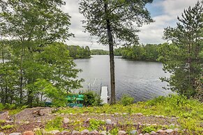 Tranquil Lakefront Cabin: Fire Pit, Grill & Patio