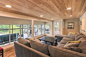 Dock, Deck & Boat Slip: Lakefront Eucha Home