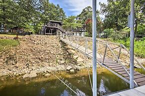Dock, Deck & Boat Slip: Lakefront Eucha Home