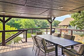 Dock, Deck & Boat Slip: Lakefront Eucha Home