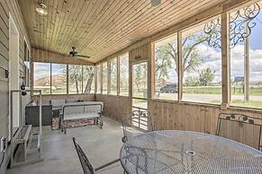 Idyllic Gem: Screened Porch, 1/2 Mi to River!