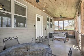 Idyllic Gem: Screened Porch, 1/2 Mi to River!