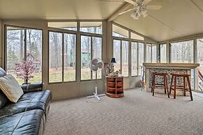 Walk to Locust Lake: Poconos Vacation Home!