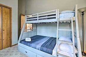 Walk to Locust Lake: Poconos Vacation Home!