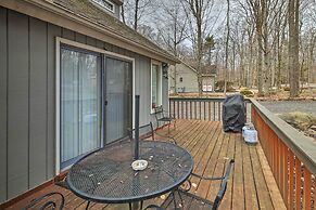 Walk to Locust Lake: Poconos Vacation Home!