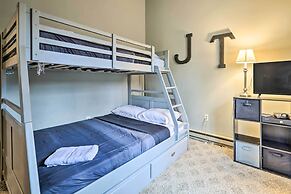 Walk to Locust Lake: Poconos Vacation Home!