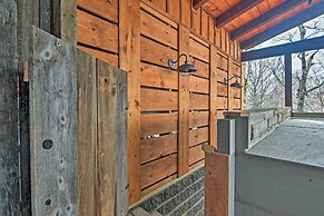 1 Mi to Beech Mtn: Cabin w/ Fire Pit & Bbq!