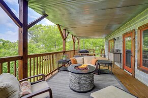 1 Mi to Beech Mtn: Cabin w/ Fire Pit & Bbq!