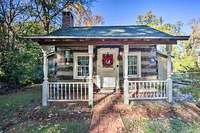 Historic Marshall Log Cabin < 1 Mi to Dtwn!