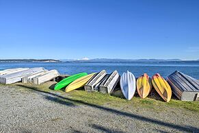 Unique Camano Cabin w/ Mountain + Water Views