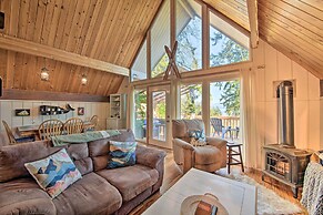Unique Camano Cabin w/ Mountain + Water Views