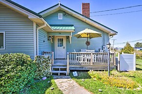 Nautical Lubec Cottage w/ Fire Pit & Grill!