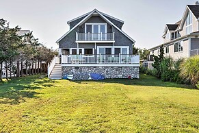 Luxe Waterfront East Quogue Home w/ Beach On-site!